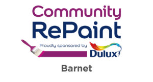Community RePaint. Proudly sponsored by Dulux. Barnet.