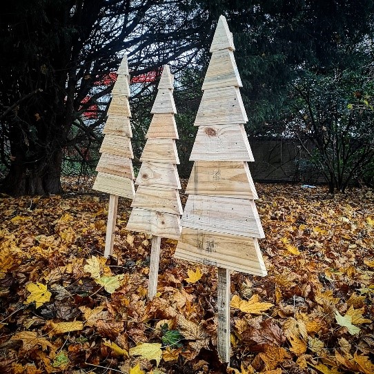 Upcycled Chrsitmas Tree