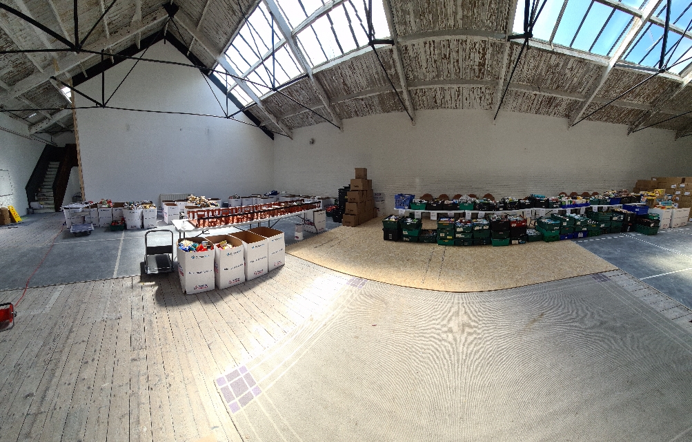 Feeding Families North East compelte ReColour project