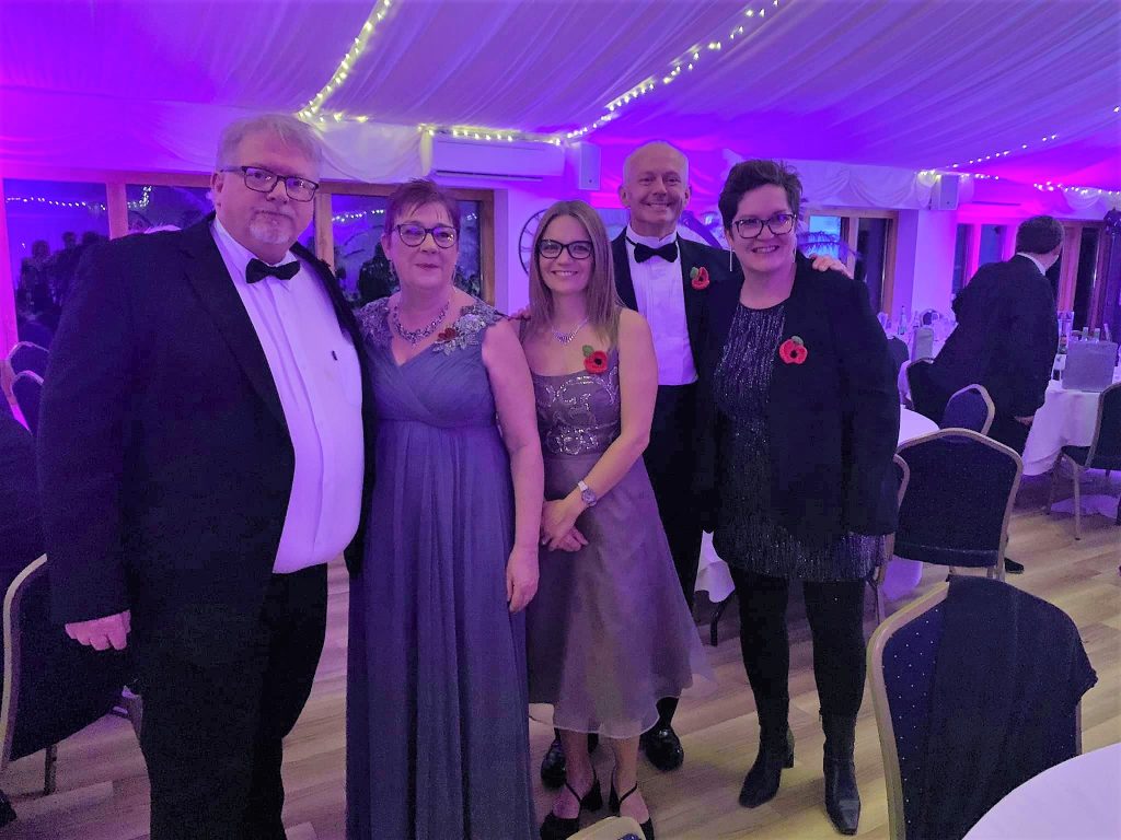 Community Repaint Lowestoft at an awards ceremony